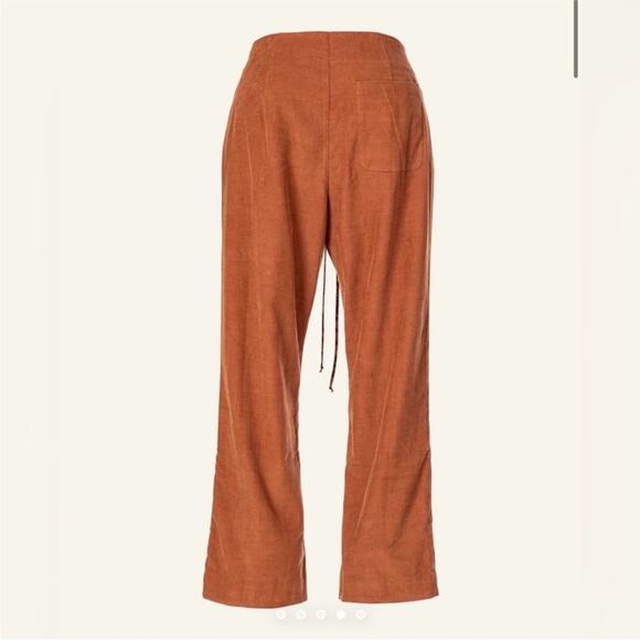 Alix of Bohemia Jodhpur Tawny Corduroy Pants SMALL Coastal Cowgirl Designer - Picture 5 of 14